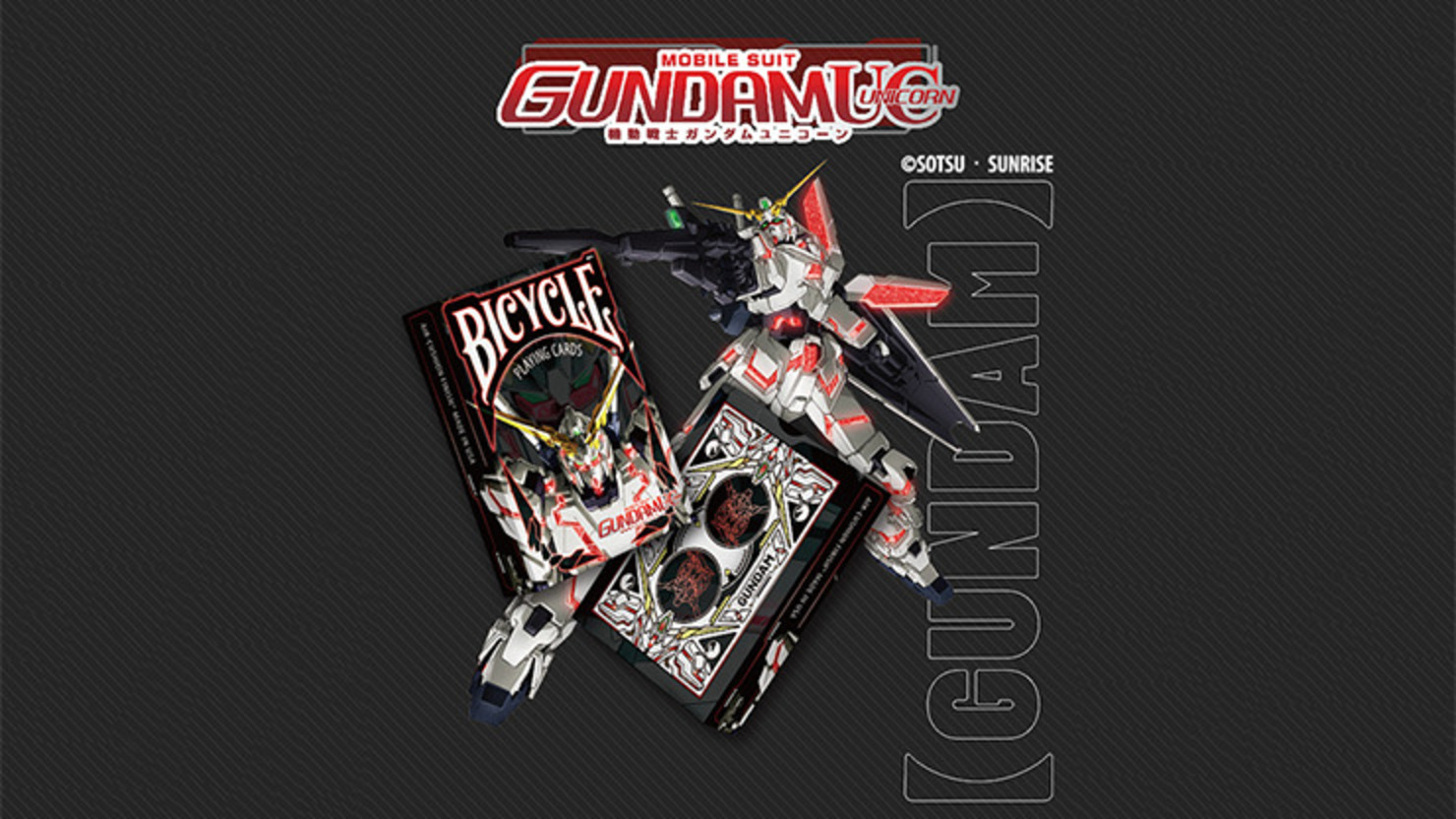 Bicycle | Gundam Unicorn Oyun Kartı