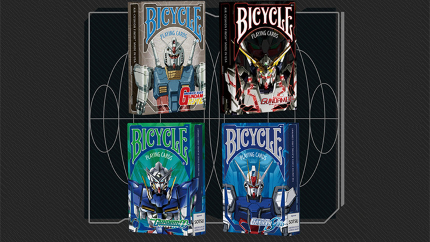 Bicycle | Gundam Unicorn Oyun Kartı