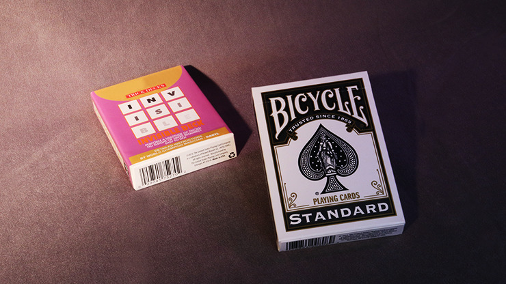 Bicycle | Invisible Deck (Black) - Trick Oyun Kartı
