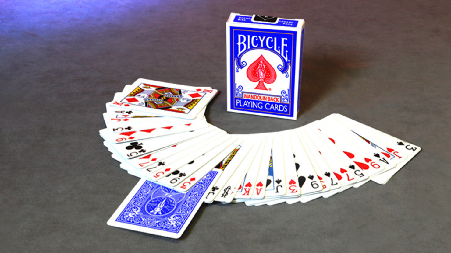 Bicycle | Invisible Deck Mandolin Blue – Sihirli Kart Deste