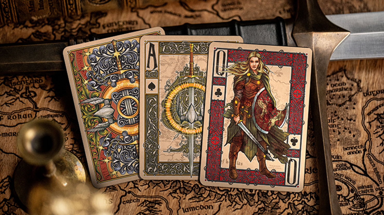 The Lord of the Rings - Return of the King Oyun Kartı (Black Gilded Edition)