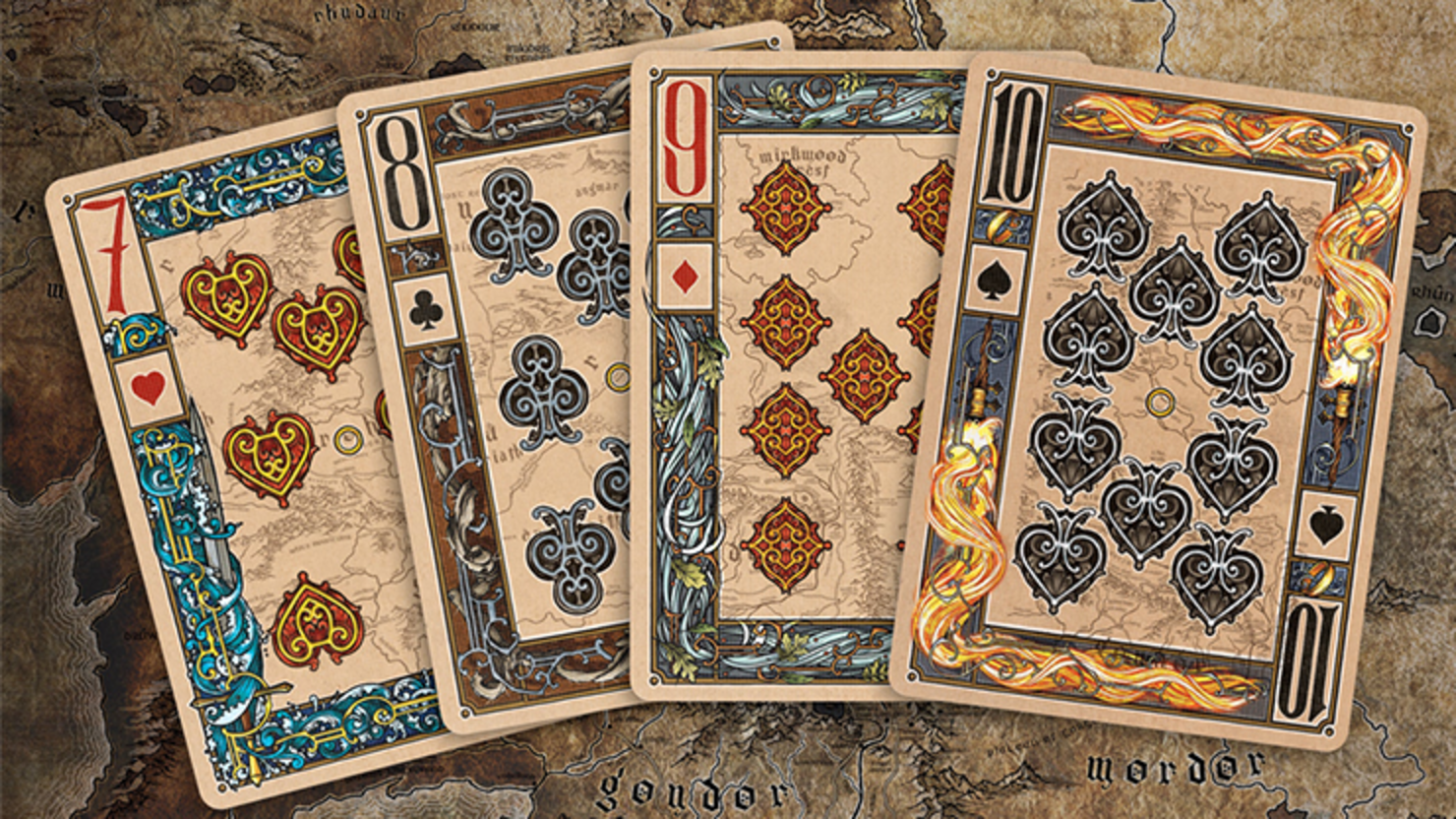 The Lord of the Rings - Two Towers Oyun Kartı (Foiled Edition)