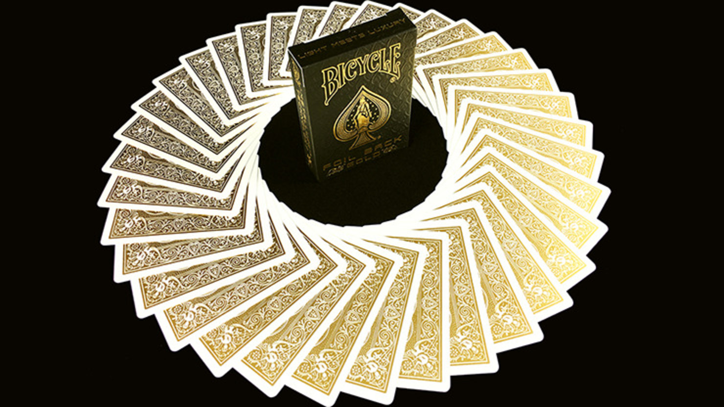 Bicycle MetalLuxe Gold Playing Cards Limited Edition by Jokarte