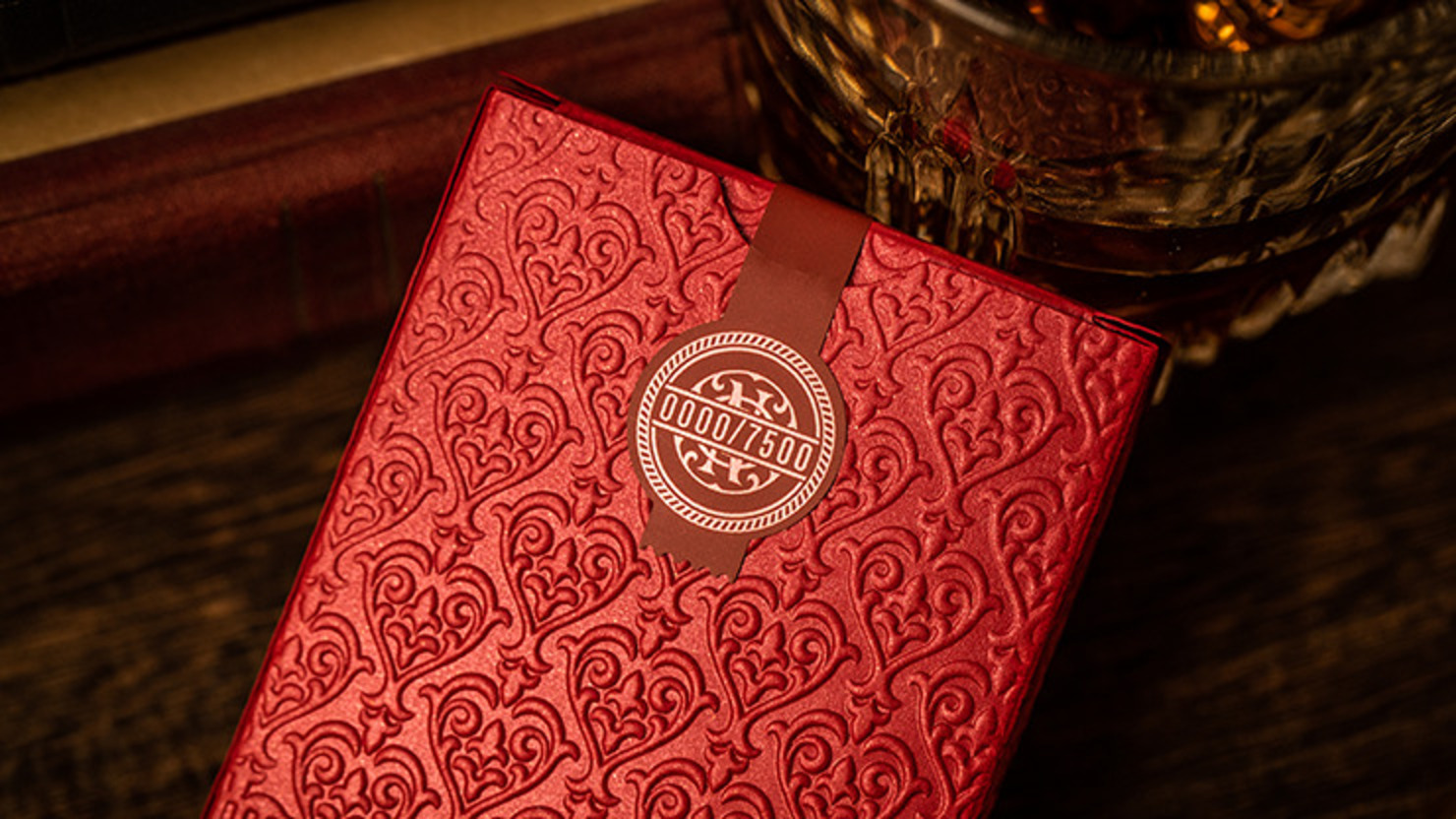 NOC Red The Luxury Collection By Riffle Shuffle X The House Of Playing Cards Oyun Kartı | USPCC