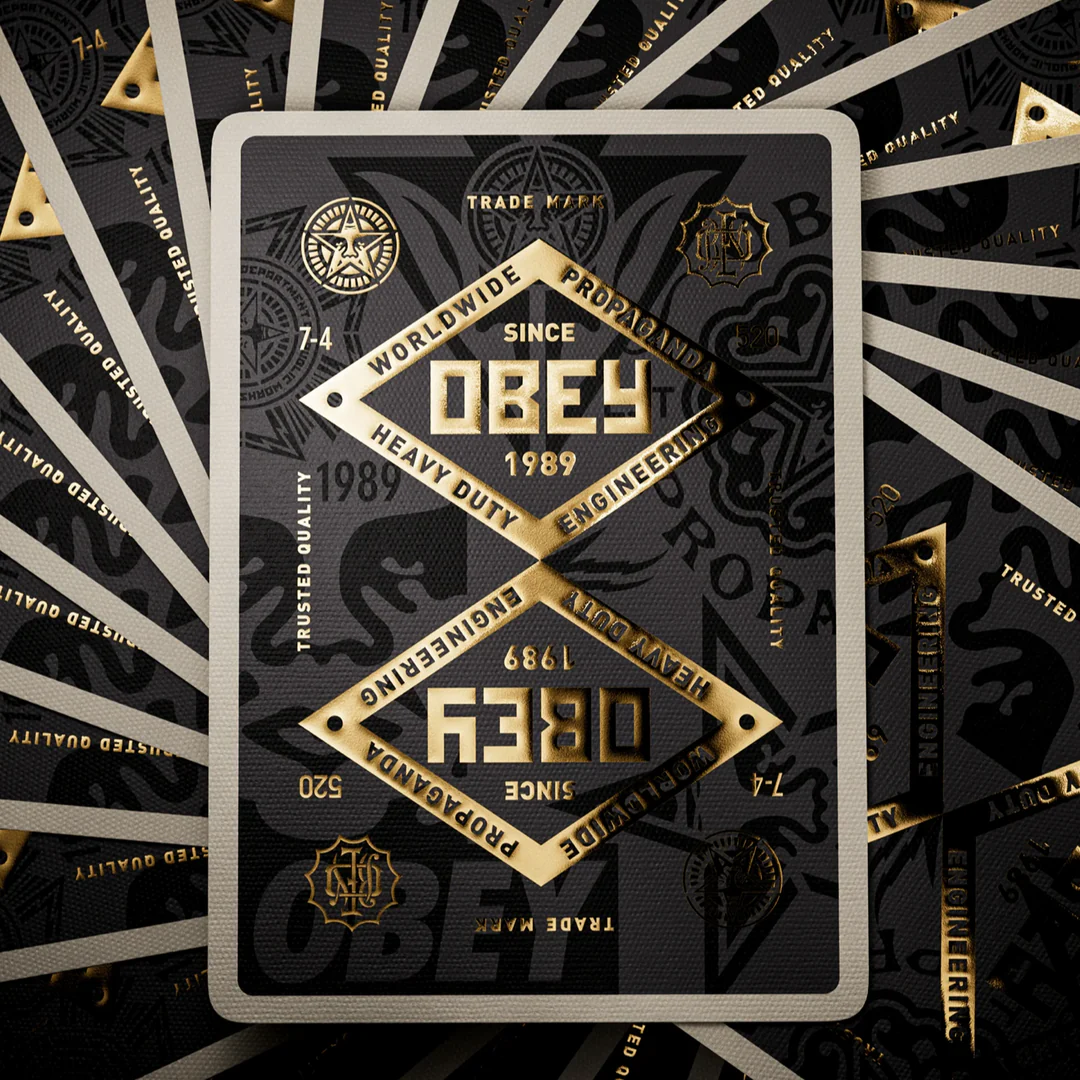 Theory11 | Obey Gold Edition Oyun Kartı