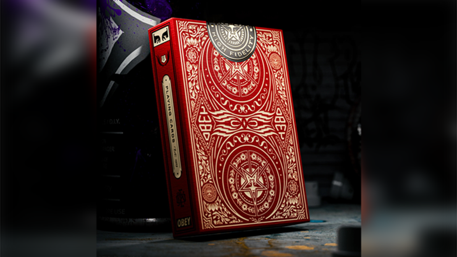 Theory11 | Obey Red Edition Oyun Kartı