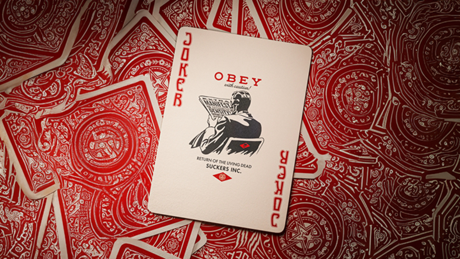 Theory11 | Obey Red Edition Oyun Kartı