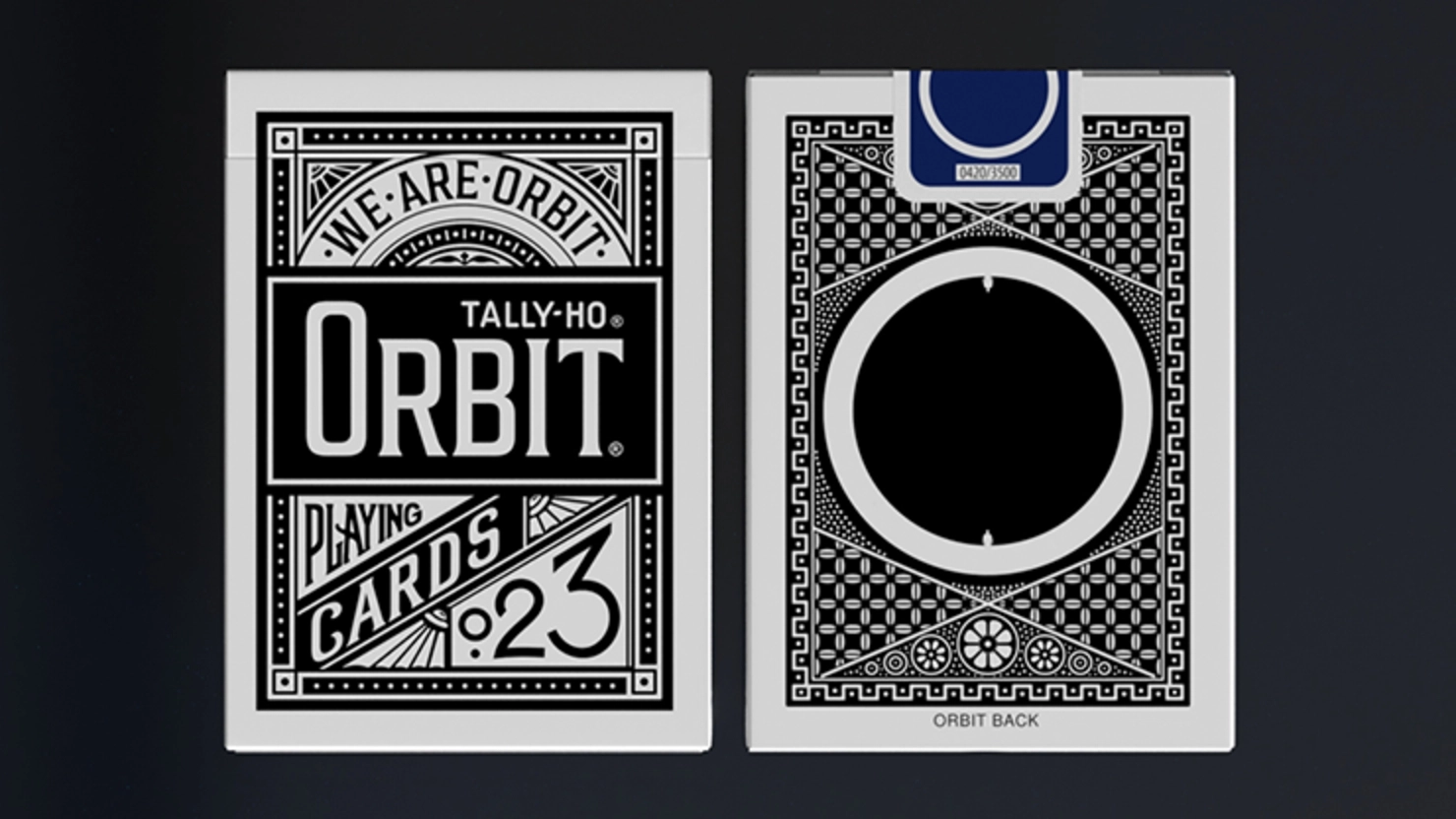 Orbit Tally Ho Circle Back (Siyah) Oyun Kartı