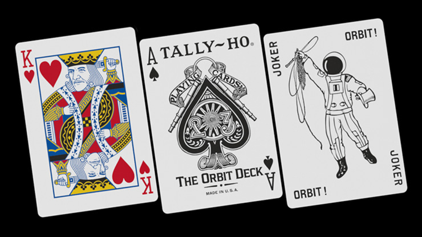Orbit Tally-Ho Circle Back Red Oyun Kartları