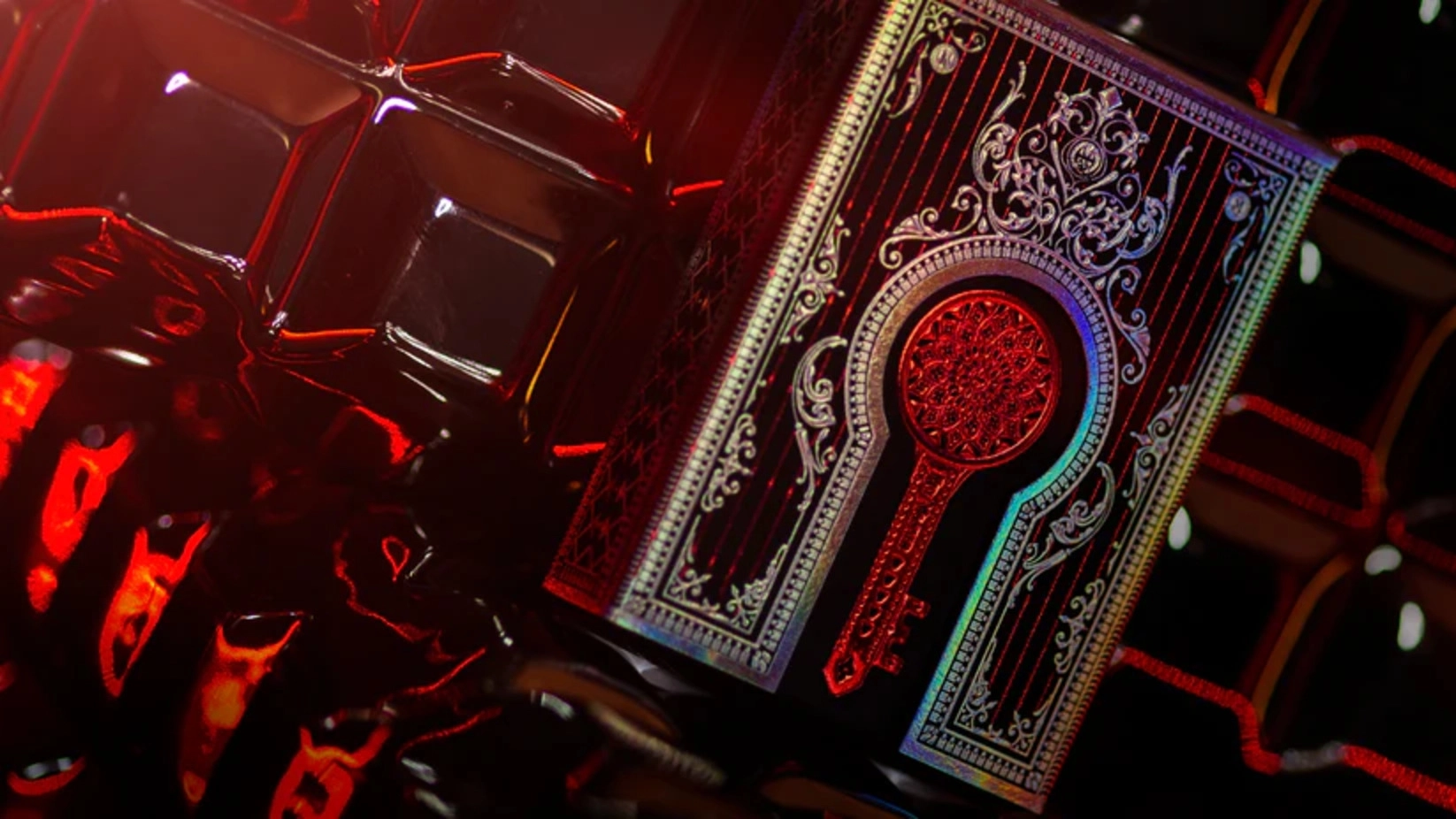 Secrets of the Key Master: Vampire Edition – Holografik Folyo Çekmeceli Kart Desteği (Handlordz)