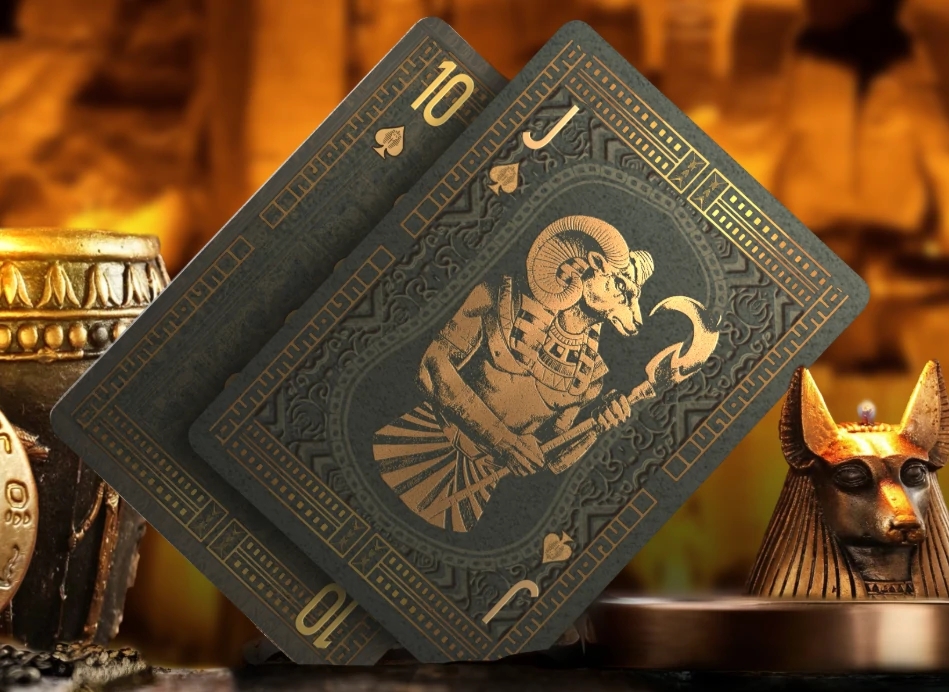 Egypt Mythology Black Edition (Pharaoh Dark Gray) Oyun Kartı