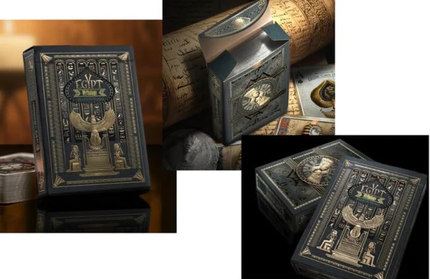 Egypt Mythology Black Edition (Pharaoh Dark Gray) Oyun Kartı