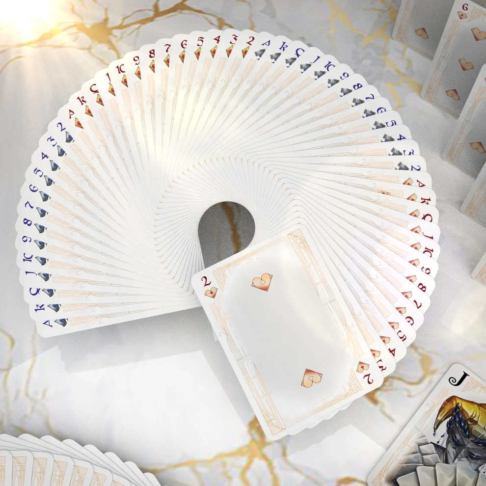 Card Masters Precious Metal Foil (White) Oyun Kartı