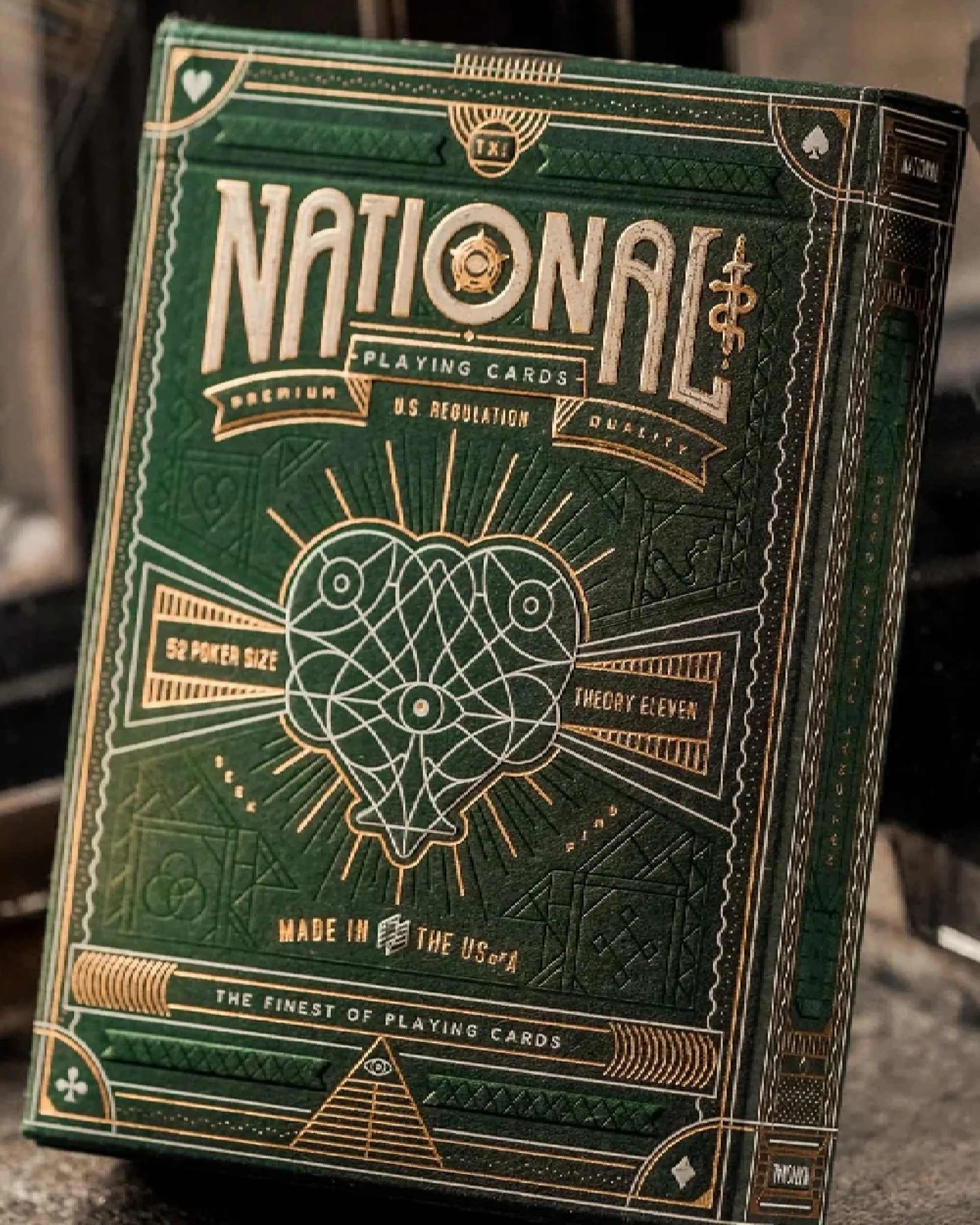 Theory11 | Green National Oyun Kartı