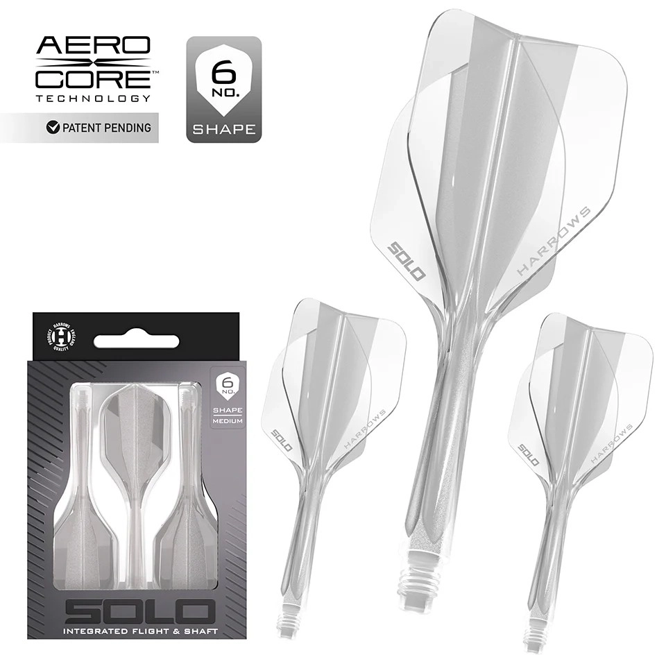 Harrows Solo: Integrated Flight and Shaft - Clear               