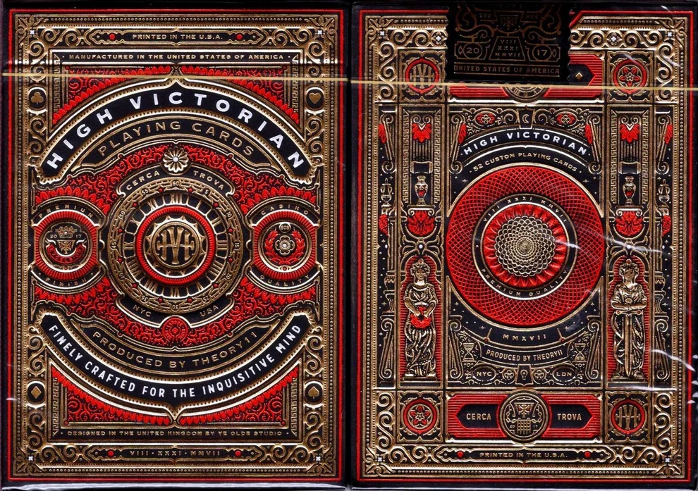 Theory11 | High Victorian Red Oyun Kartı