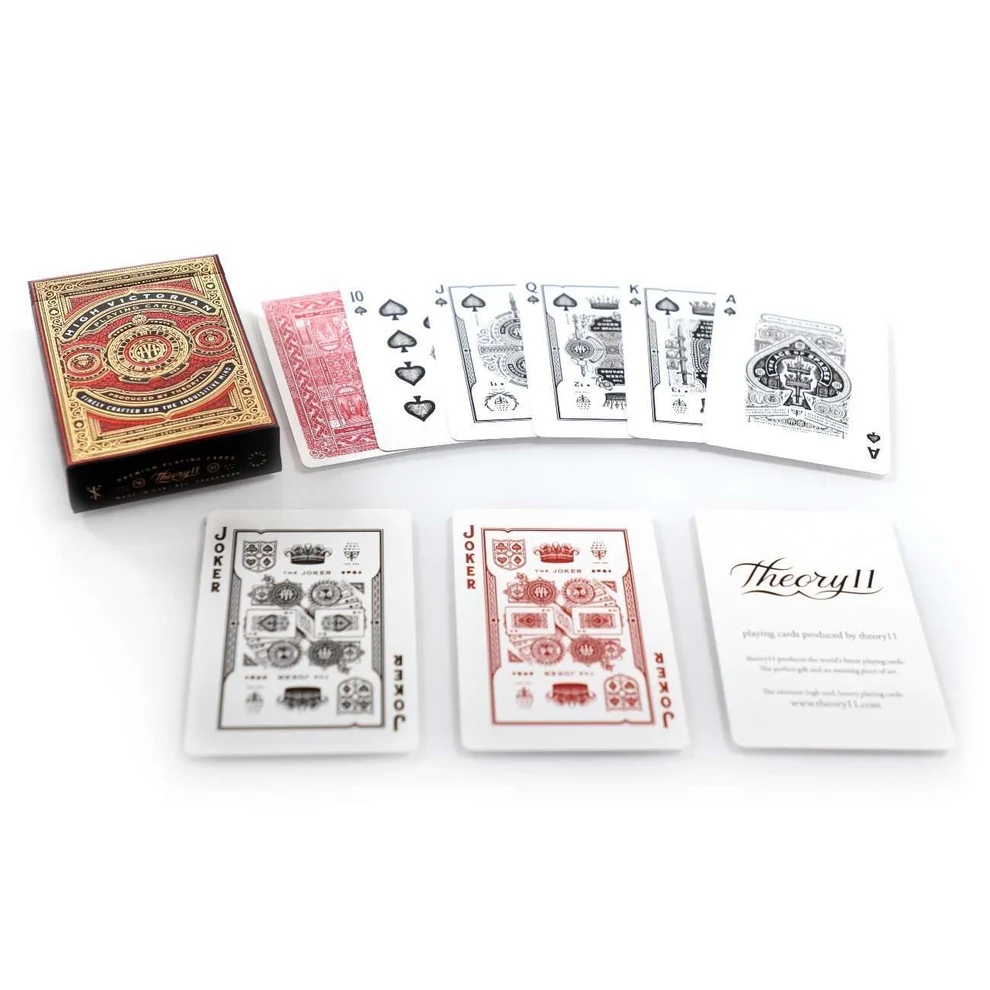 Theory11 | High Victorian Red Oyun Kartı
