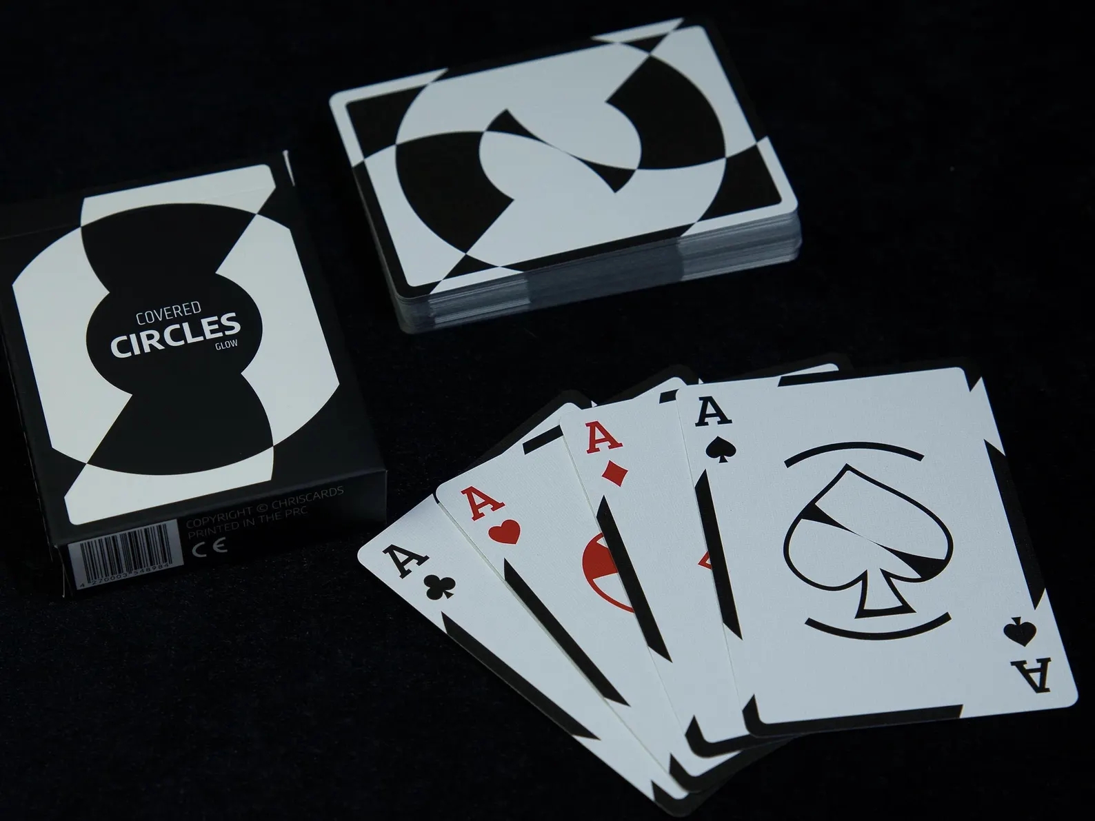 Chris Cards Covered Circle GLOW Oyun Kartı