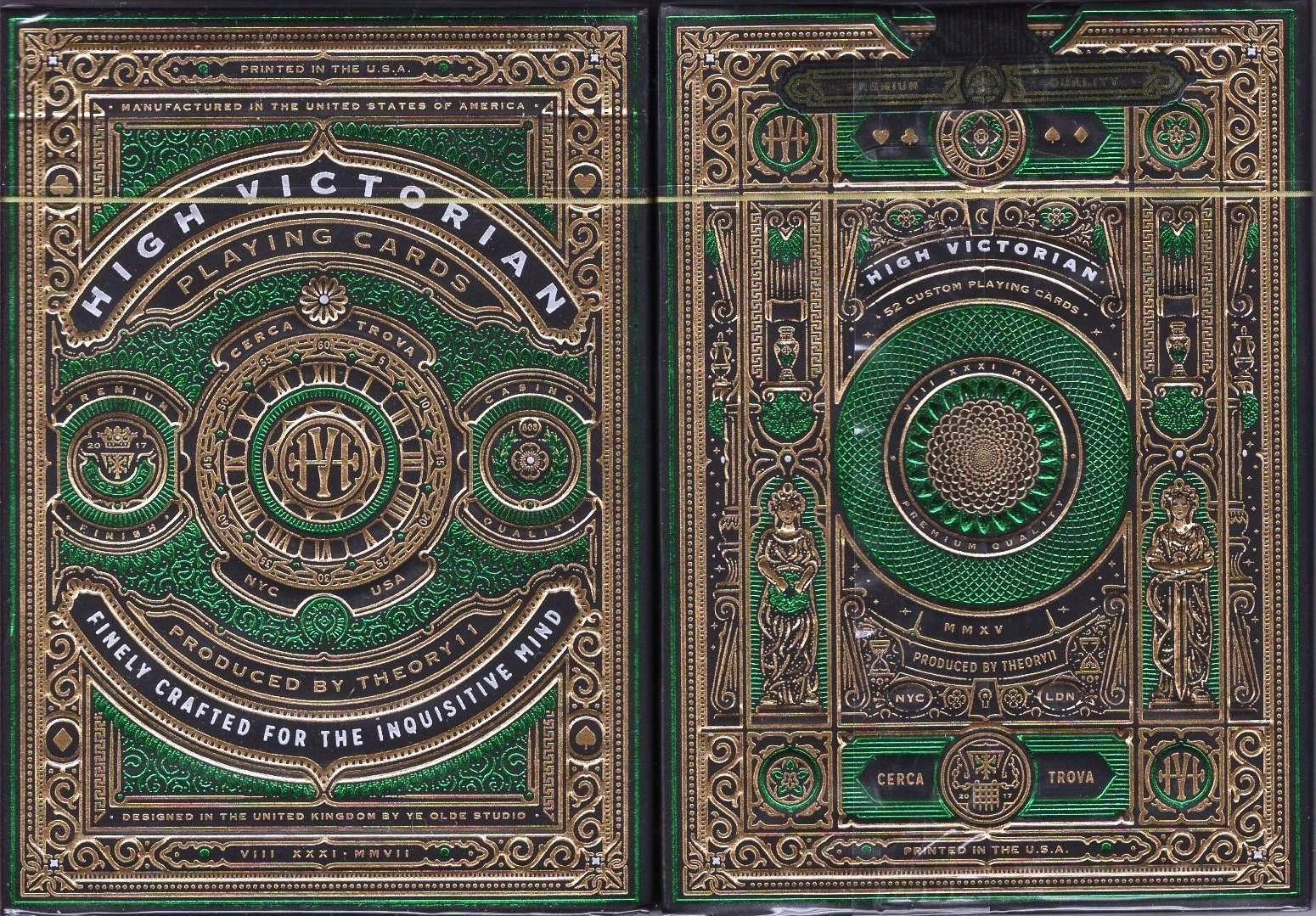 Theory11 | High Victorian Green Oyun Kartı