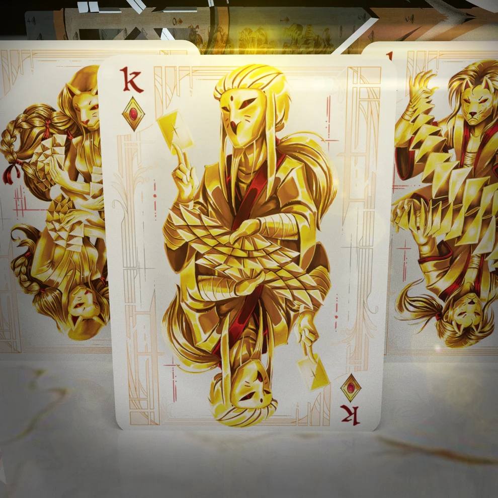 Card Masters Precious Metal Foil (White) Oyun Kartı