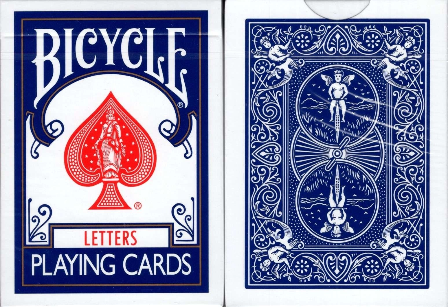 Bicycle | Special Letters Blue 10 Online Effects Oyun Kartı