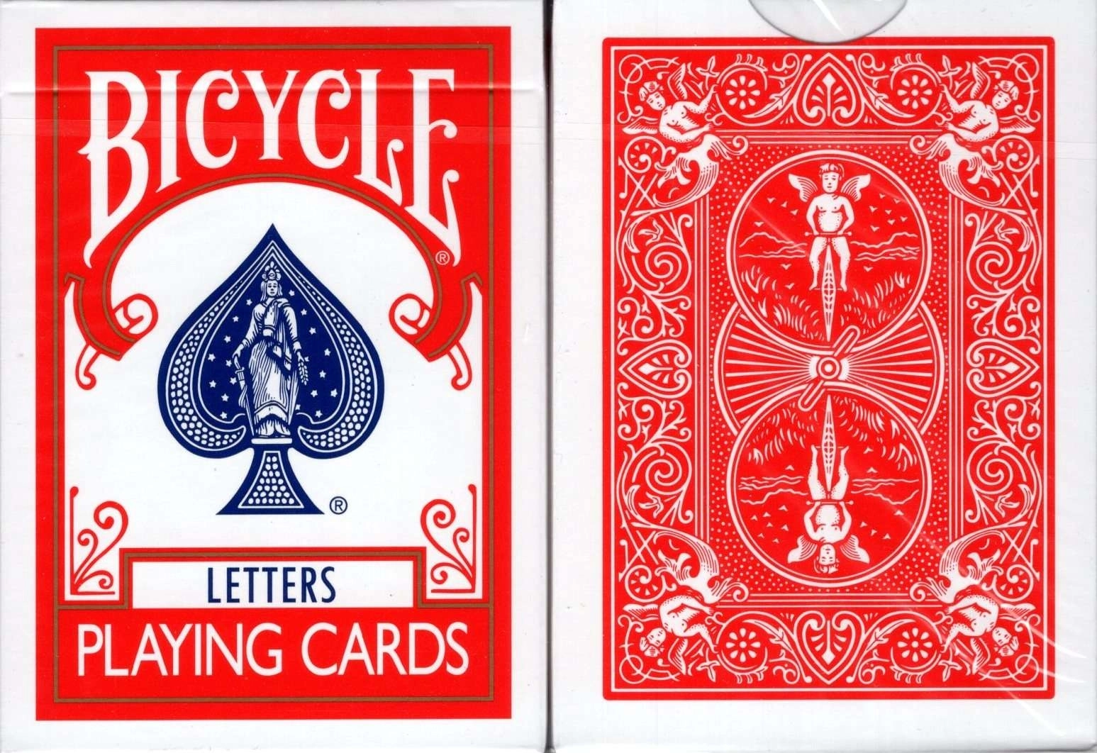 Bicycle | Special Letters Red - 10 Online Effects Oyun Kartı
