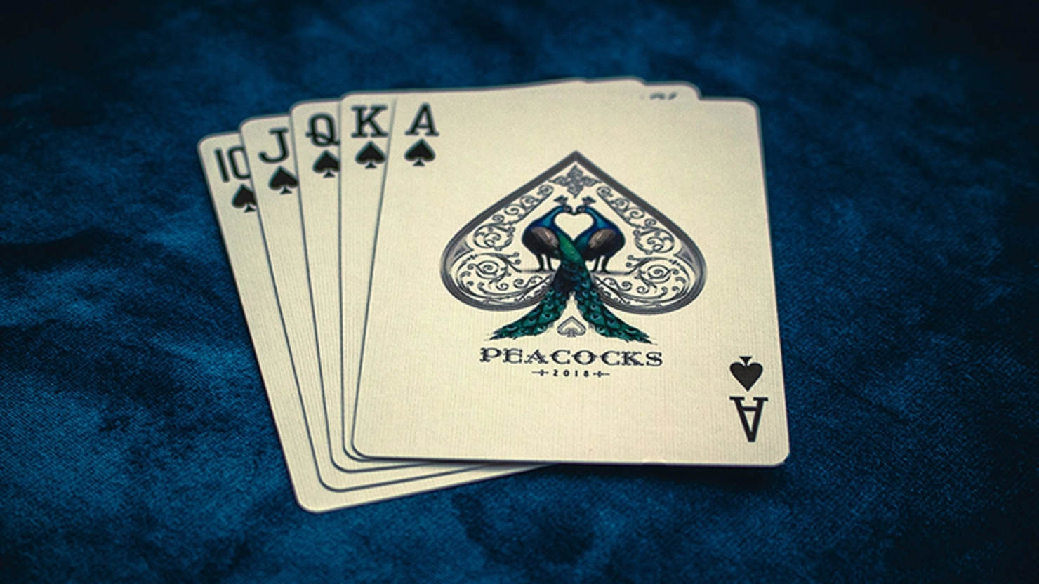 Limited Edition Peacocks Oyun Kartı