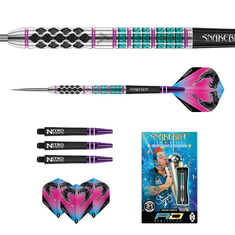 Red Dragon Peter Wright Supa-Venom Dart Oku