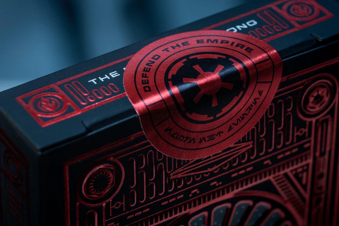 Theory11 | Star Wars -the Dark Side-Red Oyun Kartı