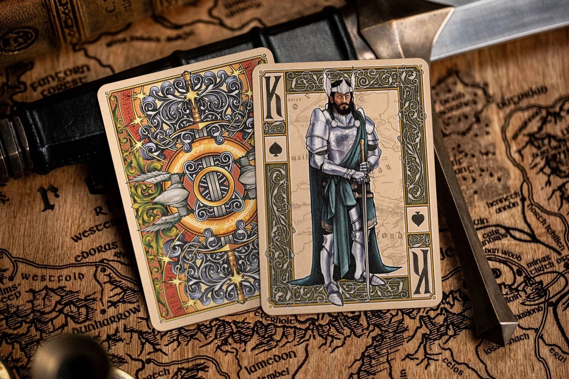 The Lord of the Rings - Return of the King Oyun Kartı (Black Gilded Edition)