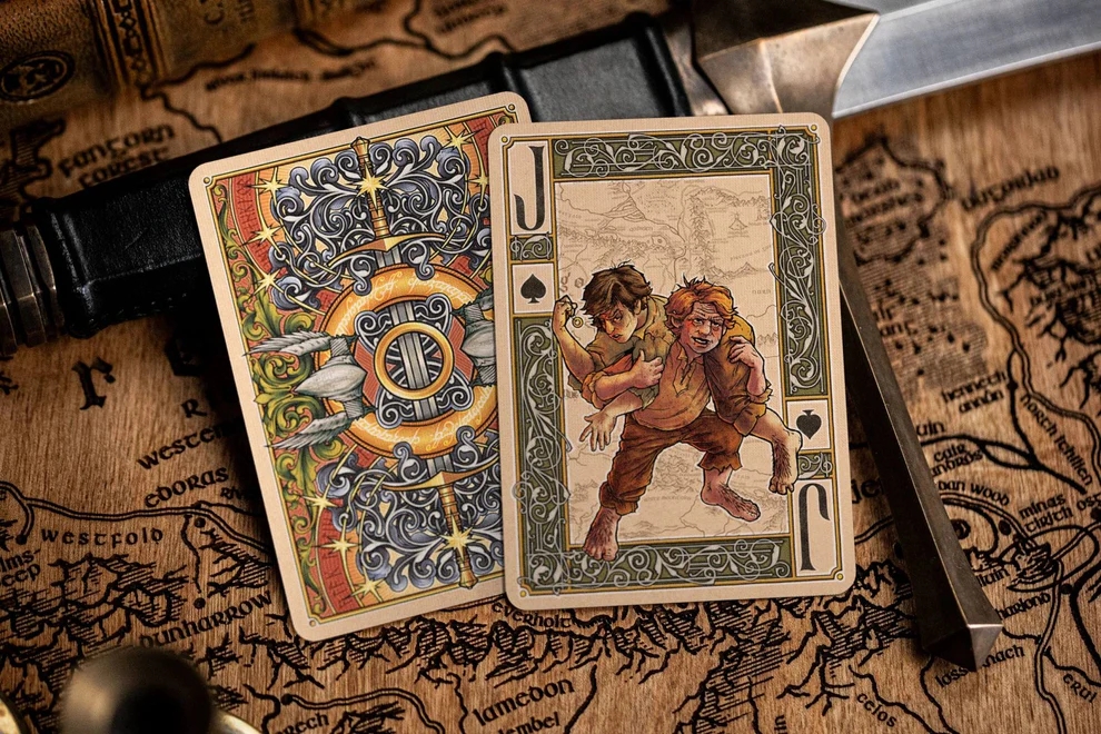 The Lord of the Rings - Return of the King Oyun Kartı (Black Gilded Edition)