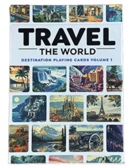 Travel the World Volume 1 Oyun Kartı by Midnight Cards