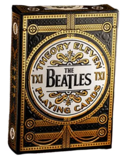 Theory11 | The Beatles Special Edition (Black) Oyun Kartı by theory11