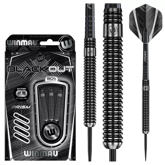 Winmau Blackout 90% Tungsten Dart Oku