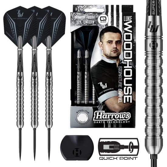 Harrows Luke Woodhouse 90% Quick Point Dart Oku