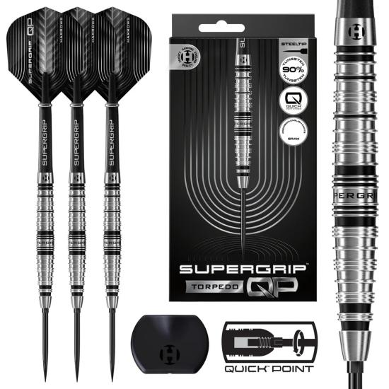 Harrows Supergrip QP Torpedo 90% Quick Point Dart Oku