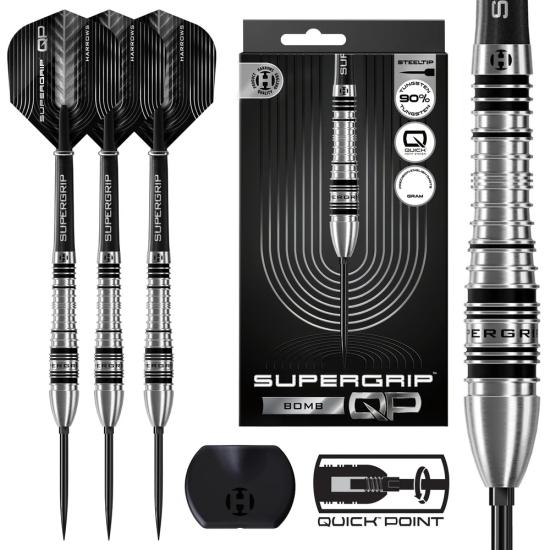 Harrows Supergrip QP Bomb 90% Quick Point Dart Oku
