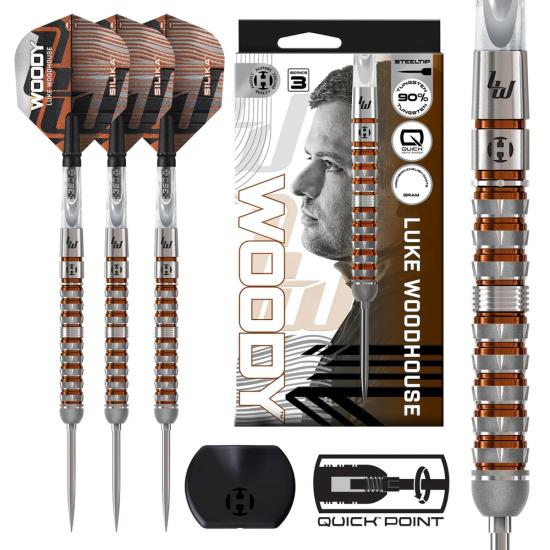 Harrows Luke Woodhouse 90% Series 3 Quick Point Dart Oku