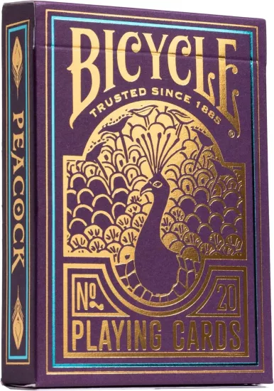 Bicycle Purple Peacock Oyun Kartları