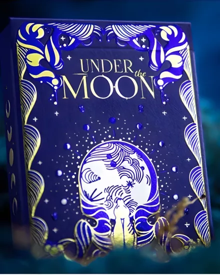 Under the Moon Midnight Blue Oyun Kartları