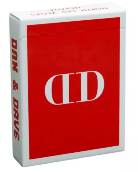 Smoke & Mirrors 1984 (Red) Oyun Kartı by Dan & Dave and Hanson Chien