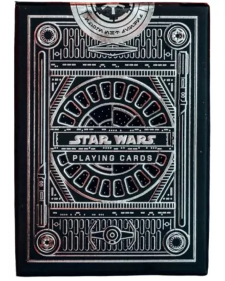 Star Wars Dark Side Silver Edition Oyun Kartı (Graphite Grey) by theory11