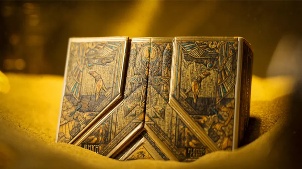 Ankh Oyun Kartı - ARK Playing Cards Piramit Kutu Tasarımlı Özel Seri
