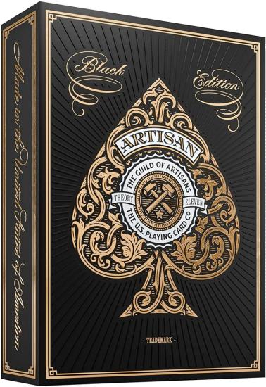 Artisan Black Oyun Kartları – Theory11