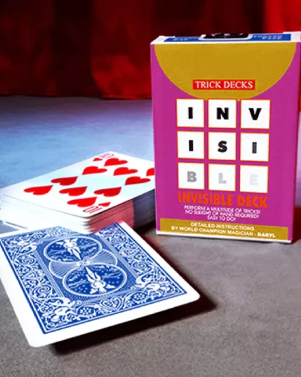 Bicycle Invisible Deck (Mavi) Oyun Kartı