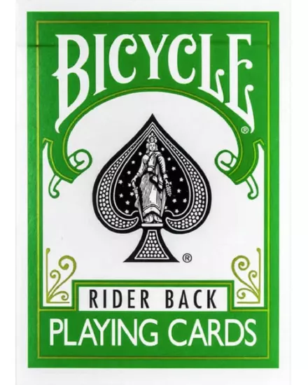 Bicycle Rider Back Yeşil İskambil Destesi