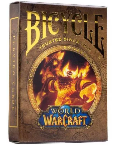 Bicycle World Of Warcraft Classic Sarı Oyun Kartı