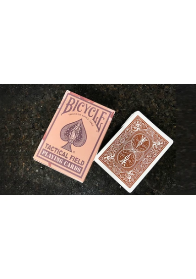 Bicycle Tactical Field Brown Oyun Kartları