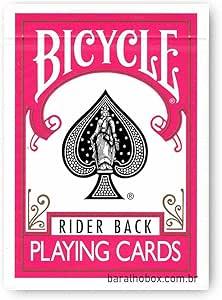 Bicycle Rider Back Standart İndeks Fuşya Oyun Kartları