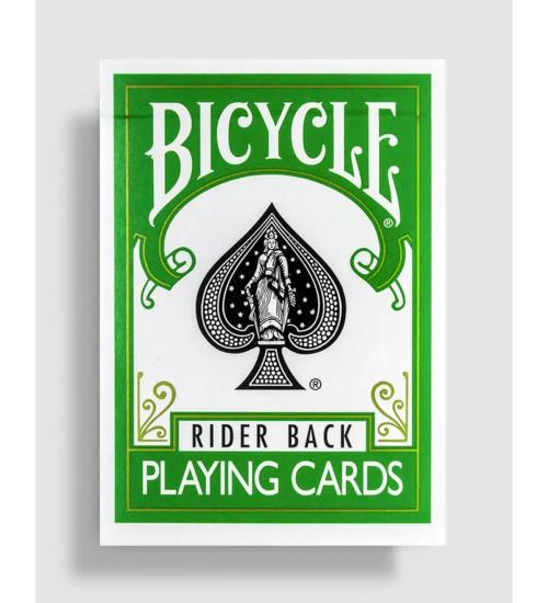 Bicycle Rider Back Yeşil İskambil Destesi